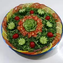 صحن خضروات مشكل